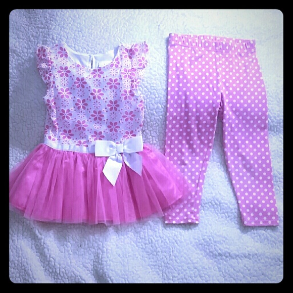Youngland Other - Youngland toddler girl tutu and leggings set.